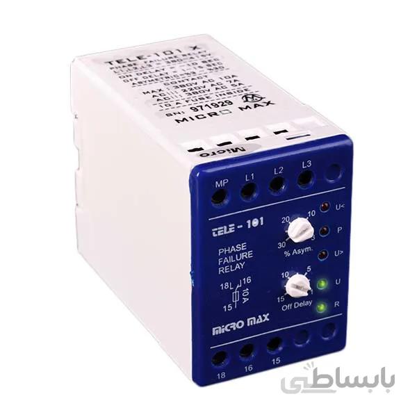 رله کنترل فاز میکرومکس TELE-101