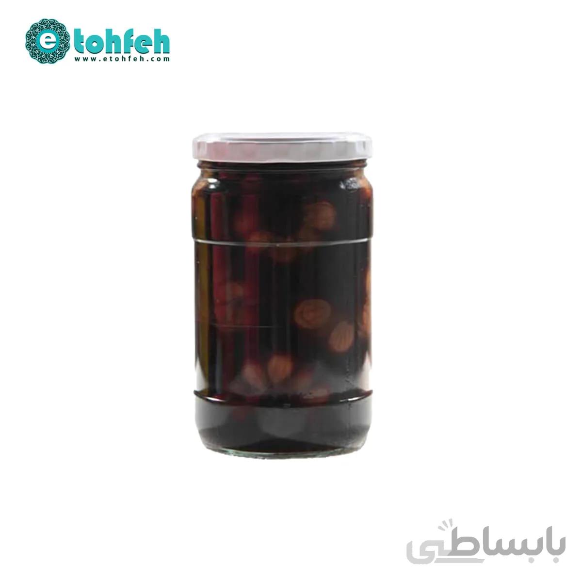 سیر ترشی کهنه شیشه ای