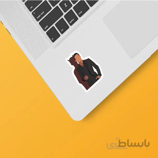 استیکر لپ تاپ طرح Lucifer03
