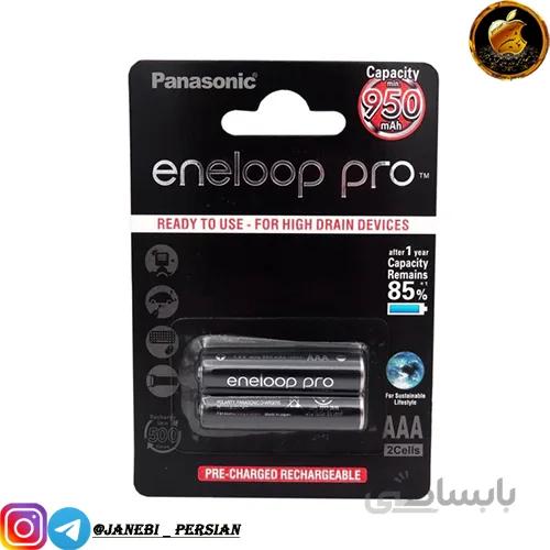 باتری نیم قلمی قابل شارژ Panasonic 950mAh