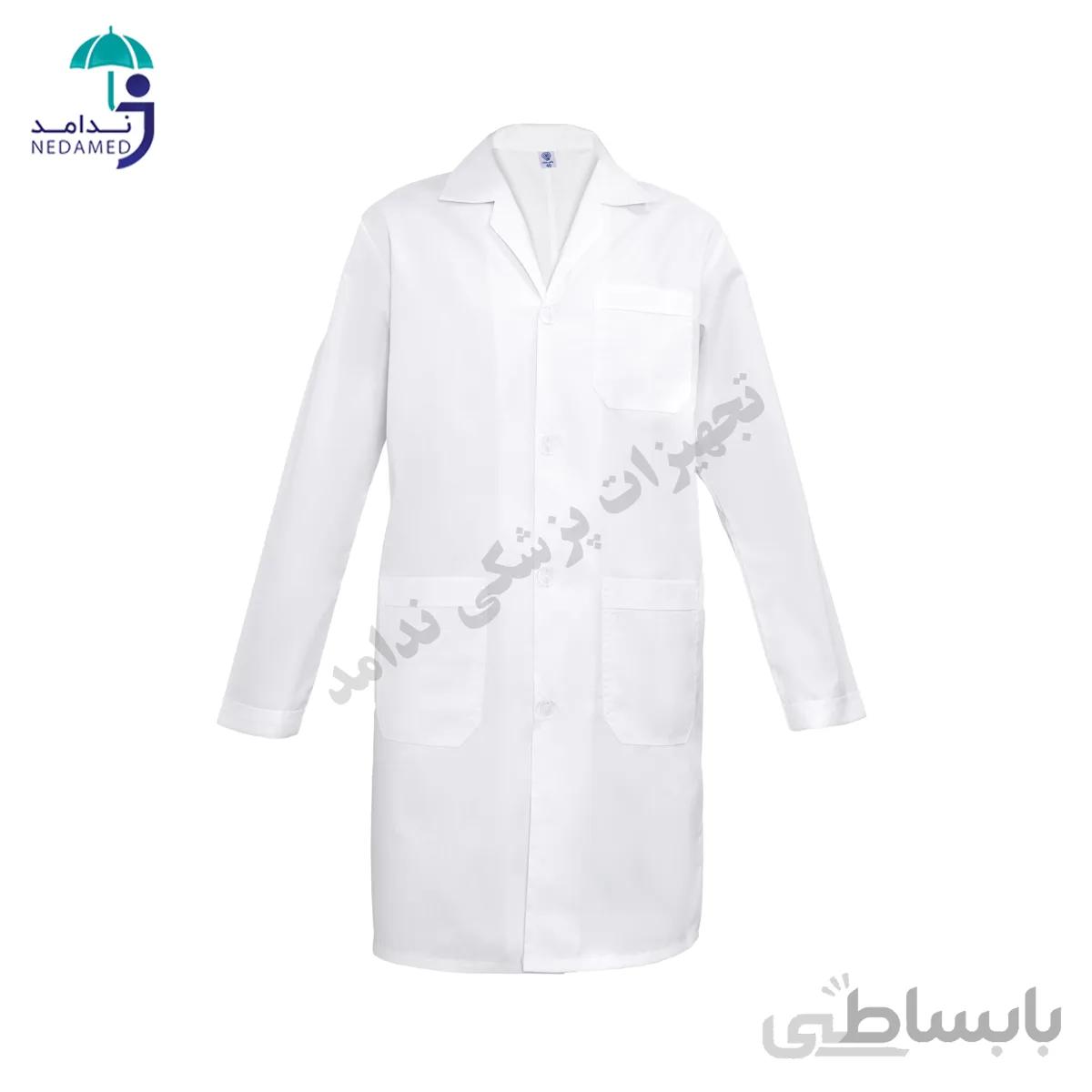 روپوش پزشکی مردانه مدل پالس ویژن