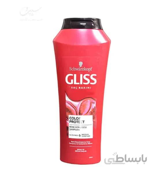 شامپو موی رنگ شده گلیس