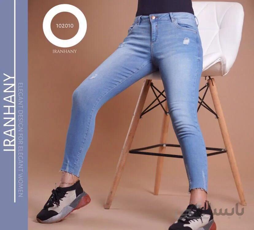 شلوار جین زنانه DENIM دوخط ایران هانی ۱۰۲۰۱۰