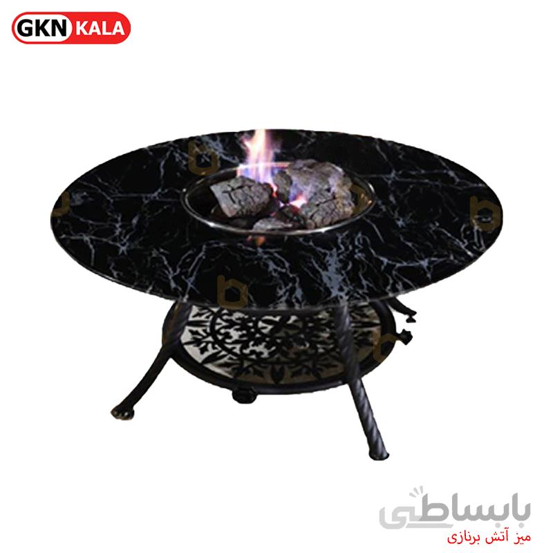 میز آتش برنازی