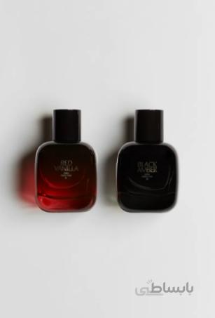 عطر ادکلن زنانه زارا رد وانیلا و بلک امبر دوقلو Zara red vanilla and black amber میلی لیتر100