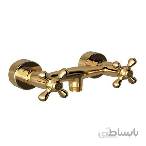 شیر توالت شودر مدل باروک پلاس طلایی