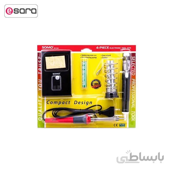 مجموعه 4 عددی تجهیزات الکترونیکی سومو مدل SM 300 ا Somo SM 300 Electronic tool kit 4pcs