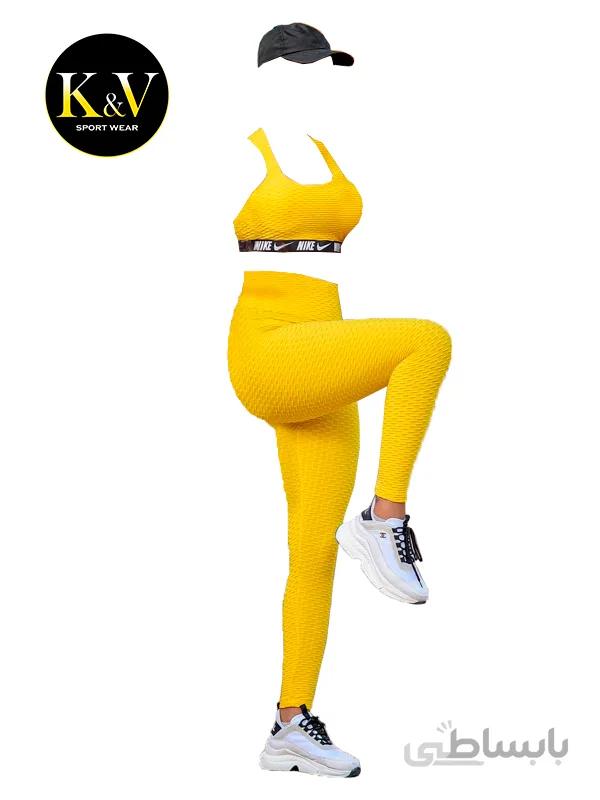 ست نیمتنه لگ آنتی سلولیتی Nike ا Nike anti cellulite legging half set