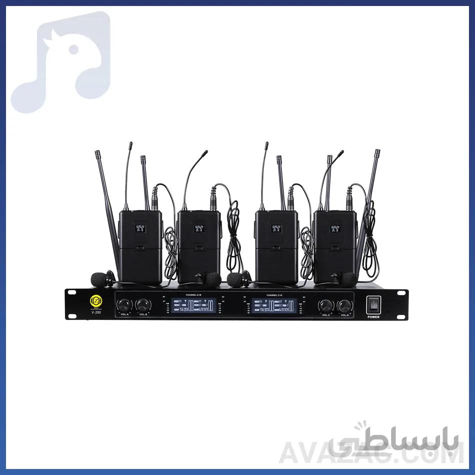 میکروفن بیسیم زیکو مدل V-200C