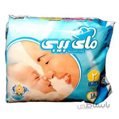 پوشک ماي بيبي مدل Chamomile سايز 2 بسته 18 عددي ا My Baby Chamomile Size 2 Diaper Pack of 18