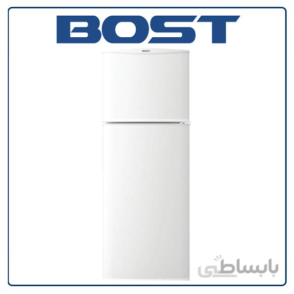 یخچال و فریزر بالا بست مدل BRT130-10 ا Top-mounted refrigerator model BRT130-10 white color