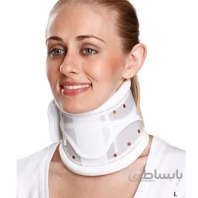 گردنبند طبی سخت با محافظت بالا و قابل تنظیم سایز بزرگ B-03 تاینور ا Tynor Cervical Soft With Support