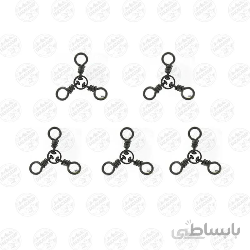 هرزگرد 3 راهی ماهیگیری سایز 8 بسته 5 عددی