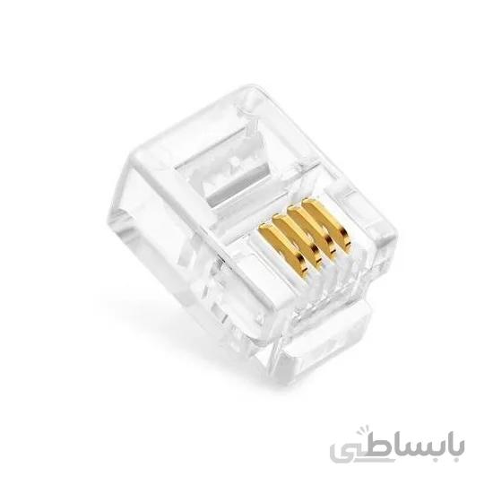 سوکت تلفن RJ11 ان پی مدل TM اصل