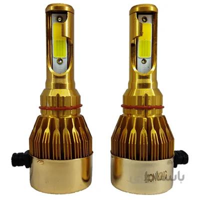 هدلایت دو طرف دو حالته 200W لیون کینگ مدل 2S پایه H4
