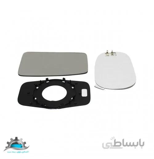 شیشه آینه پژو پارس قدیم رفلکس با گرمکن چپ جهان پارت