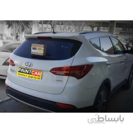 هیوندای سانتافه سفید پک خشگیری و ترمیم رنگ اتومبیل با کد رنگ hyundai santa fe 3M