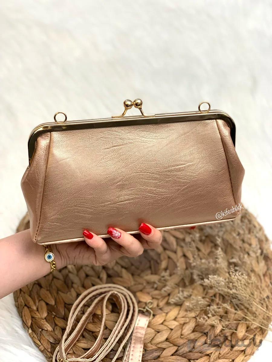 کیف پول زنانه مجلسی کد KF618