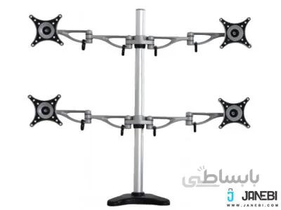 پایه چند مفصلی رومیزی مانیتور LCD arm LD-4S Monitor Stand