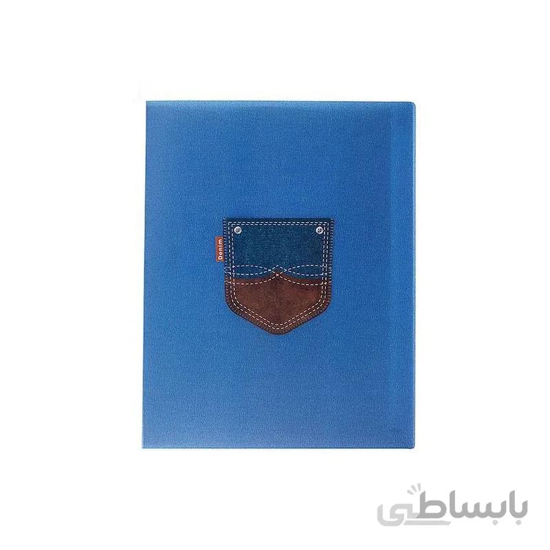 کلیر بوک 20 برگ سهند طرح جین ساده – سایز A4