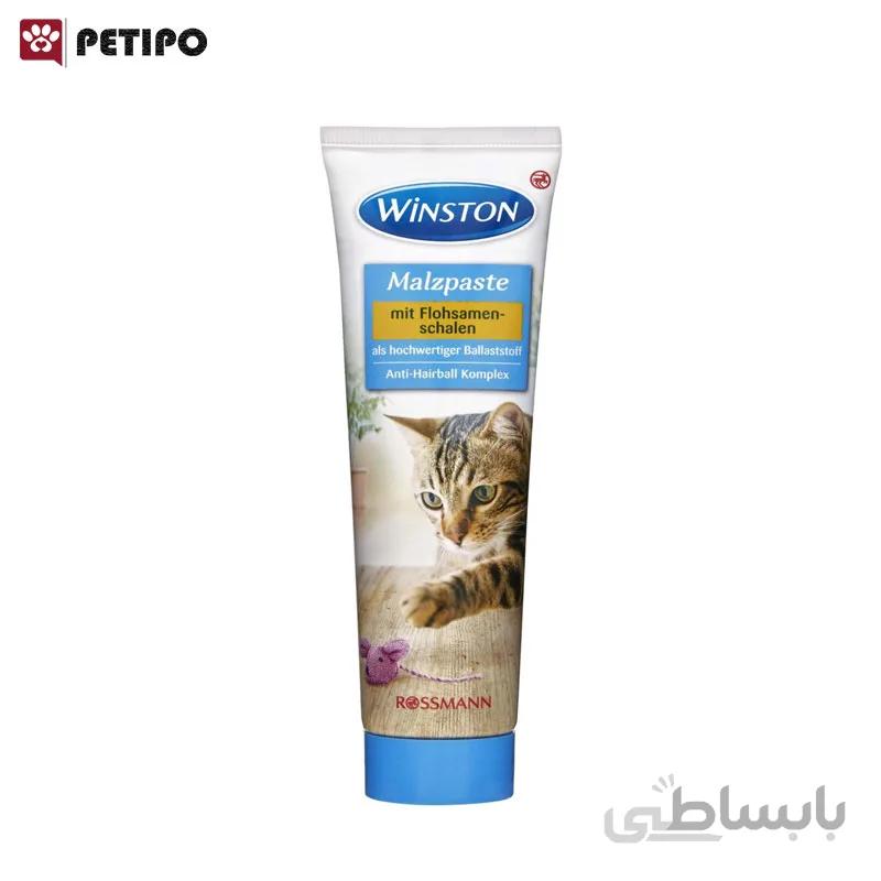 خمیر مالت گربه آنتی هربال وینستون (Winston Paste Anti Hairball) وزن 100 گرم