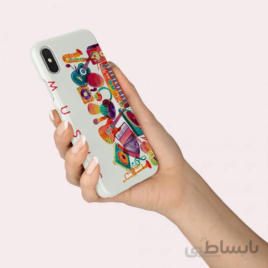 قاب گوشی طرح موسیقی9