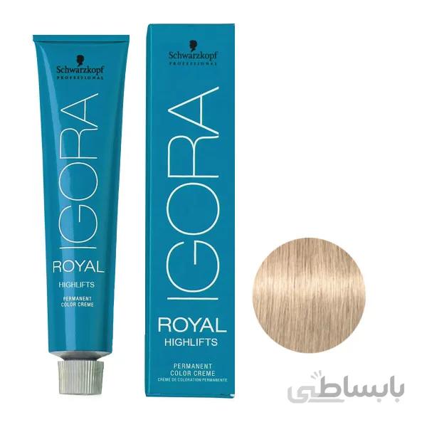 رنگ مو ایگورا (igora) بلوند فوقالعاده روشن طبیعی شماره 10.0
