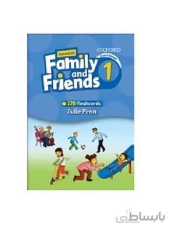 فلش کارت Flashcards American Family and Friends 1 Second Edition
