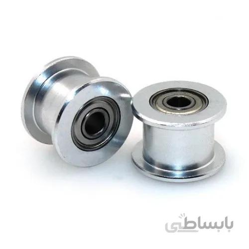 پولی هرزگرد 20 بدون دندانه GT2 عرض 10 میلی متر و شفت 5mm