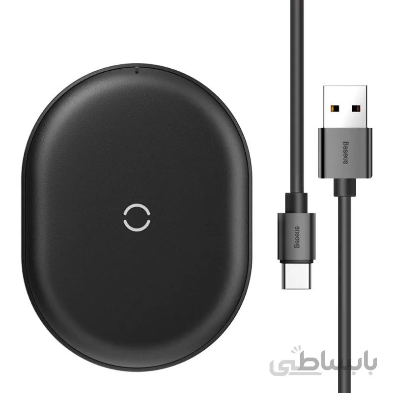 شارژر بی سیم بیسوس Baseus Cobble Wireless Charger