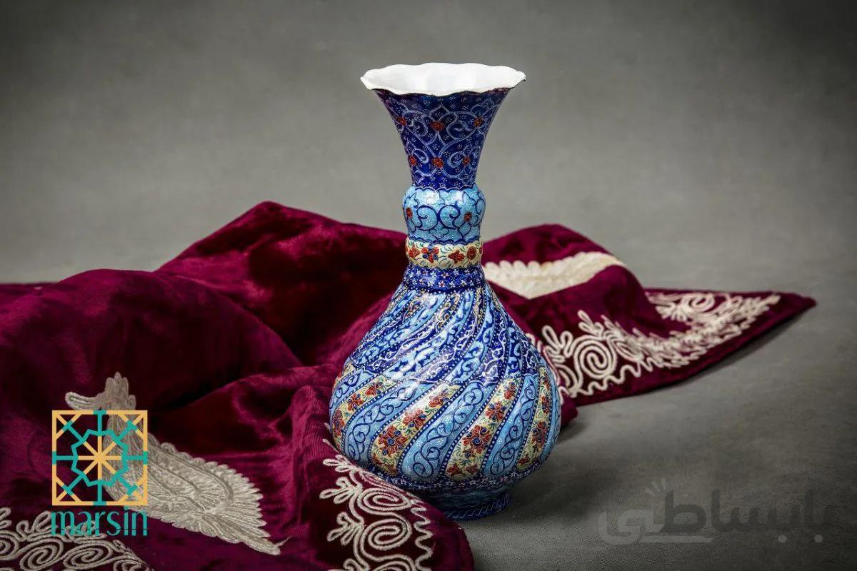 گلدان میناکاری کد 20