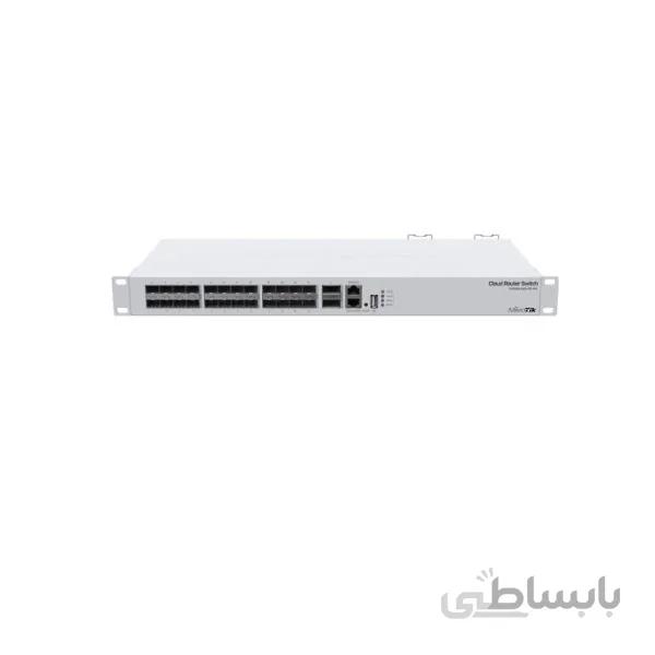 سوئیچ روتر میکروتیک CRS312-4C+8XG-RM