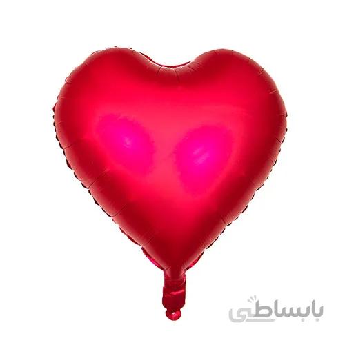 بادکنک فویلی قلب قرمز
