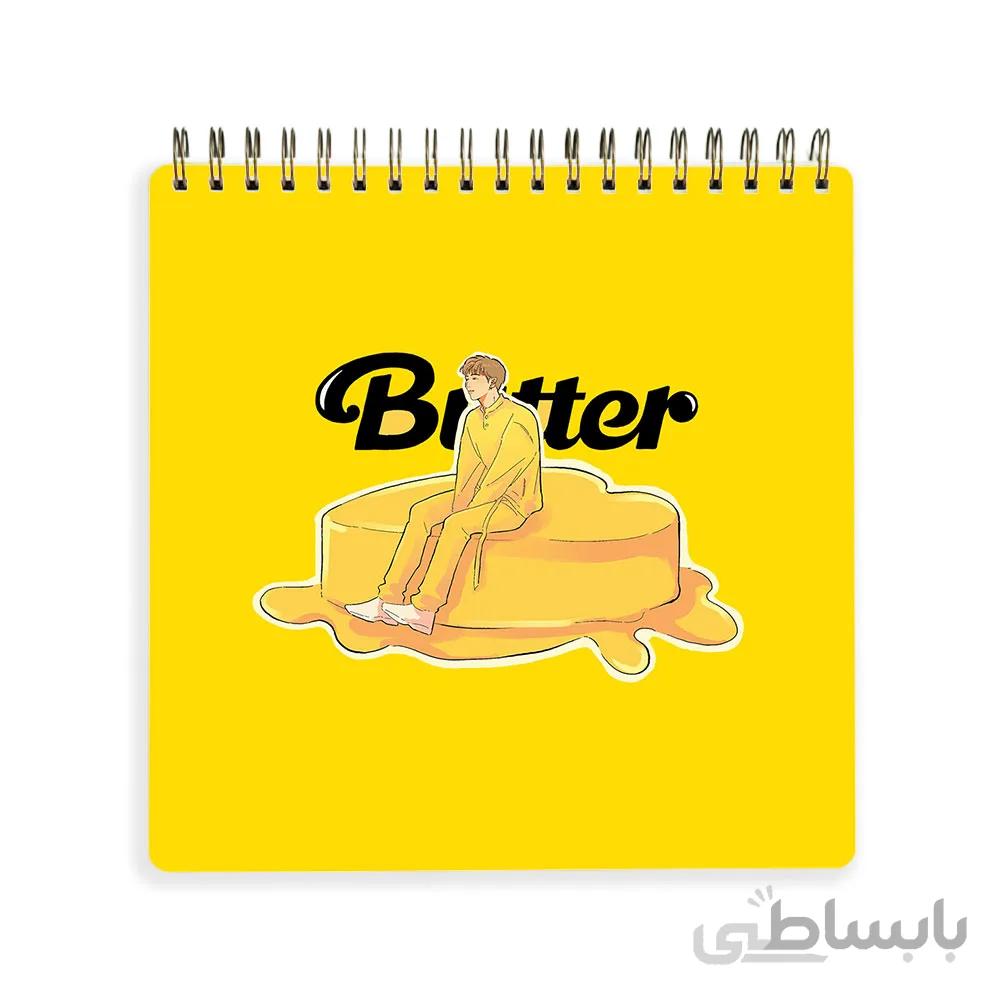 دفترچه يادداشت bts butter کد 10100223