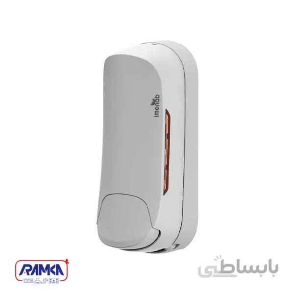پمپ مایع دستشویی ایمن آب مدل ایما سفید