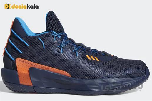 کفش کتونی اورجینال پیاده روی و بسکتبالی آدیداس adidas DAME 7 LIGHTS OUT FZ1103 ا Ketone shoes for walking and basketball adidas DAME 7 LIGHTS OUT FZ1103