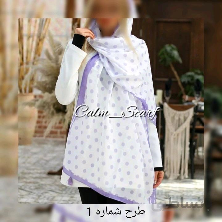 شال نخی منگوله دار کد 271980
