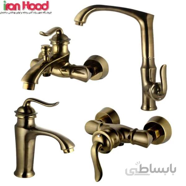 شیرالات البرز روز مدل اسپیرال گلدن راد ا Alborzrooz golden rod-Spiral taps