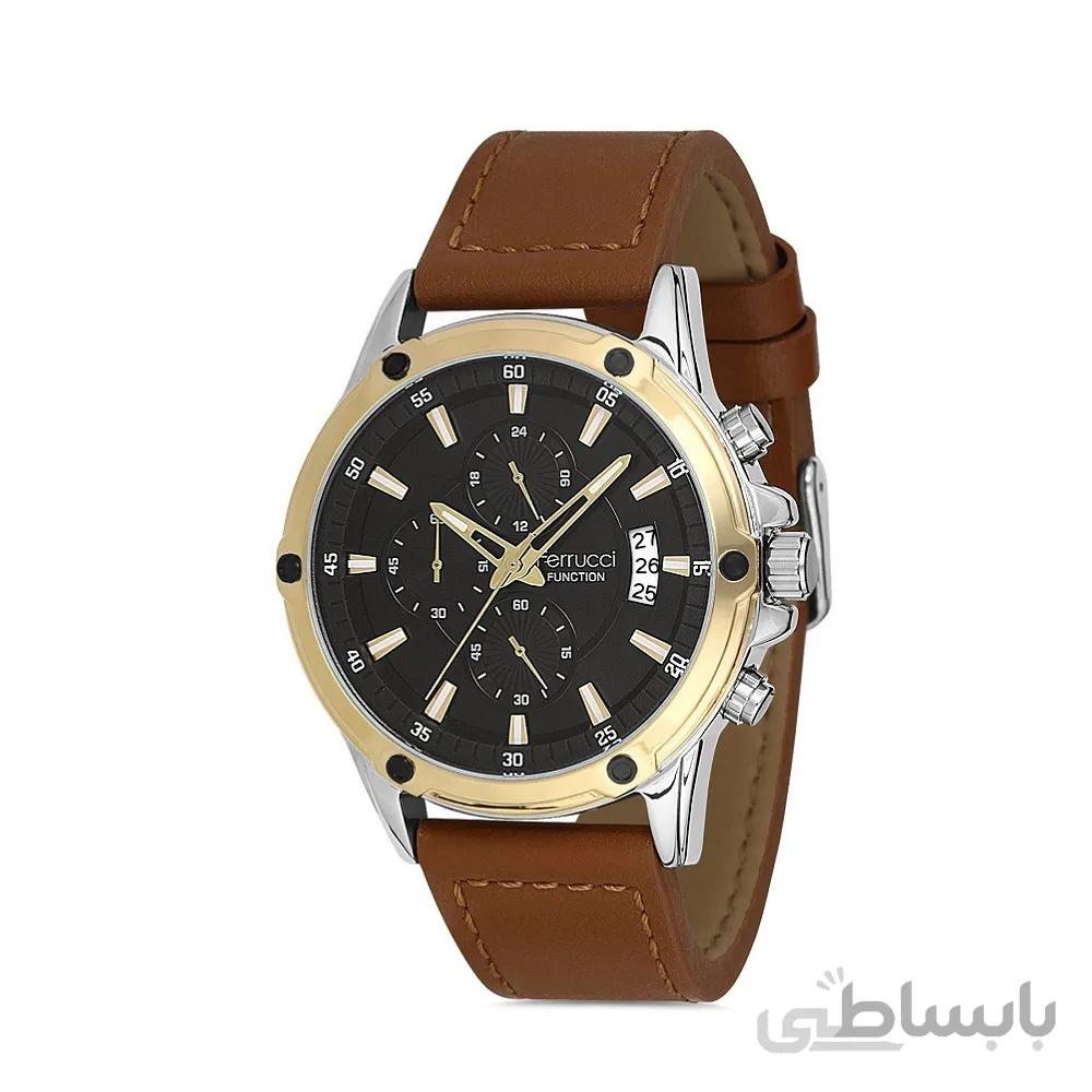 ساعت مچی عقربه ای مردانه برند فروچی Ferrucci مدل FC 13909FK.05