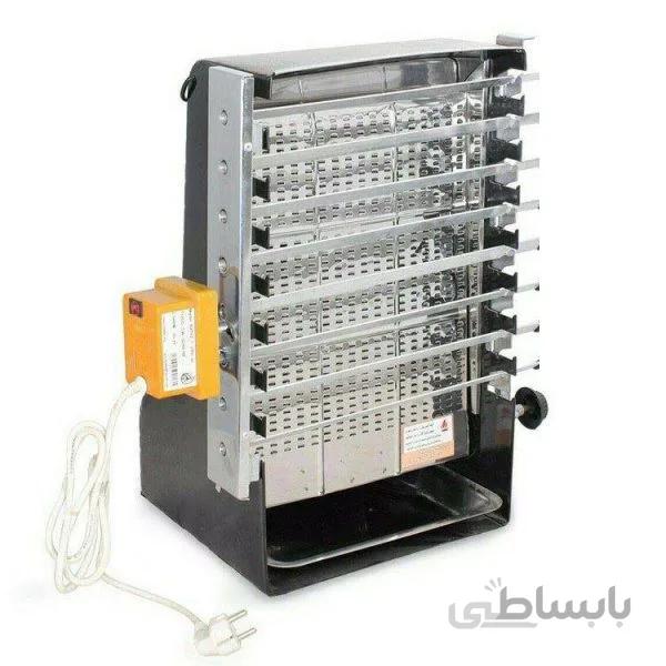 کباب پز بدون دود با سیخ گردان برقی ضیافت