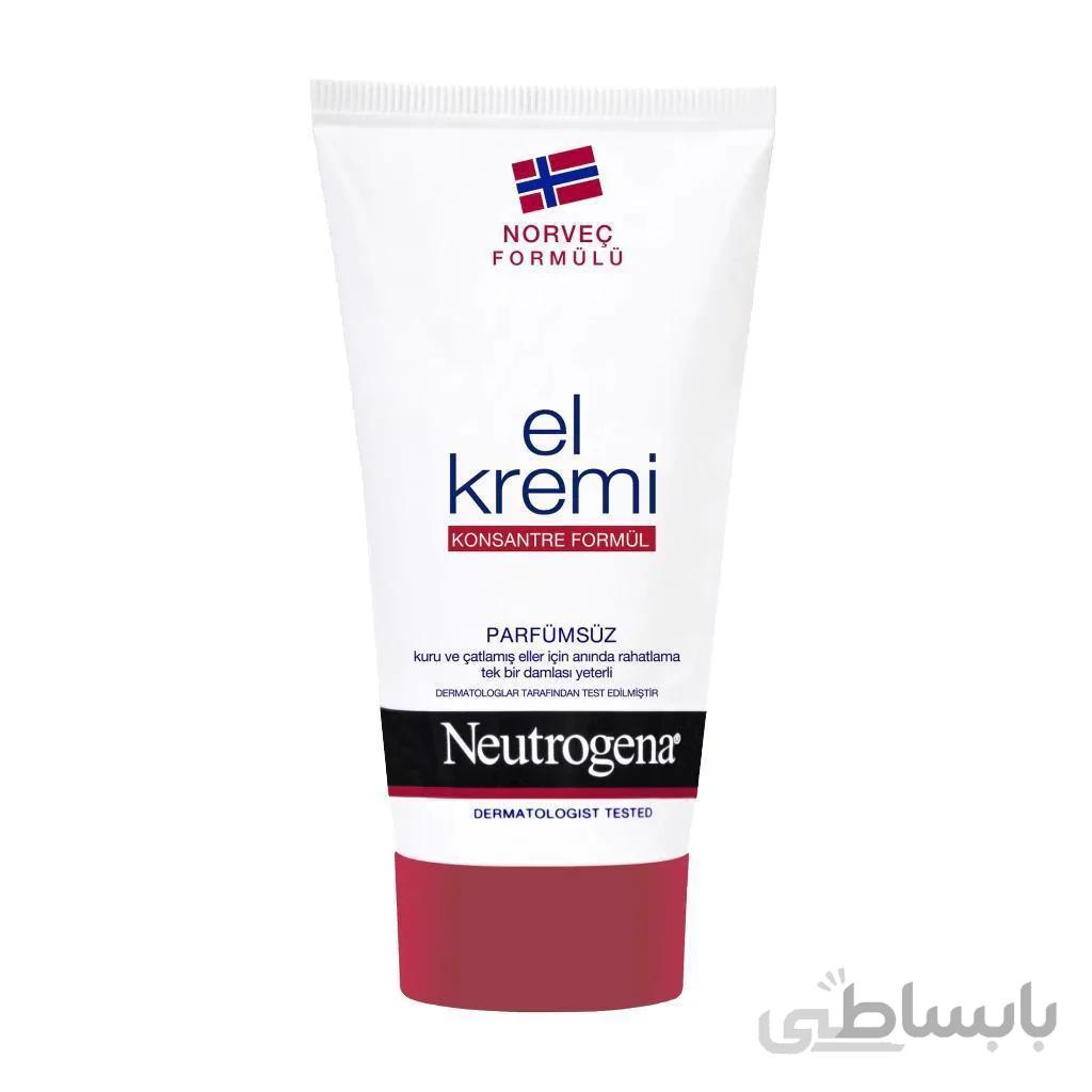 کرم دست تیوپی نیتروژینا 75 میل تسکین دهنده