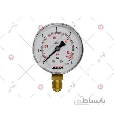 گیج فشار بتا 6 بار