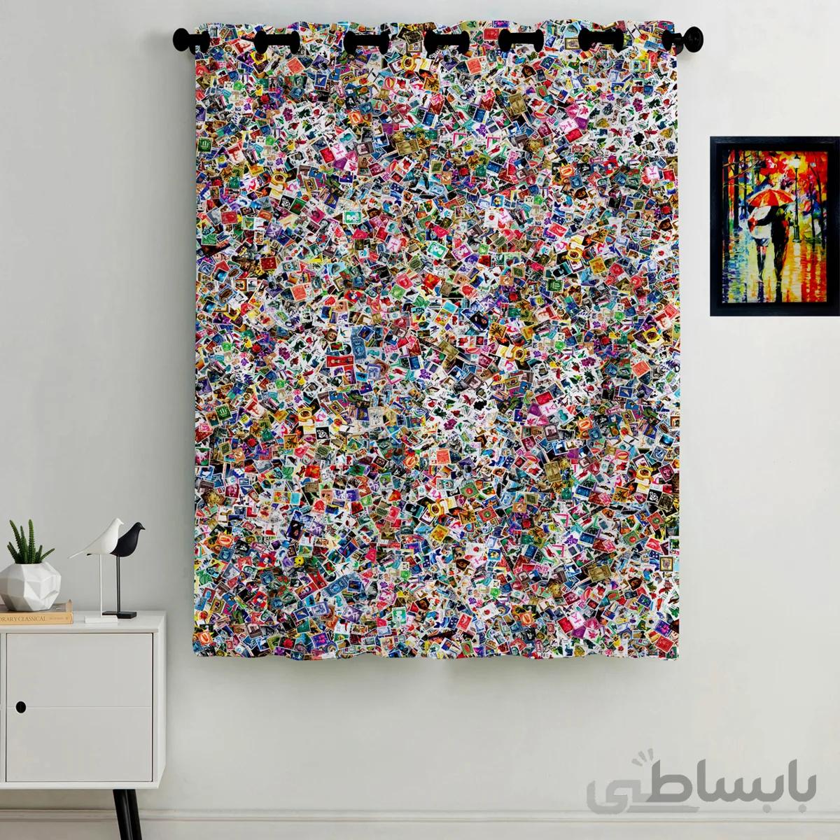 پرده مخمل رنس مدل C4-50154