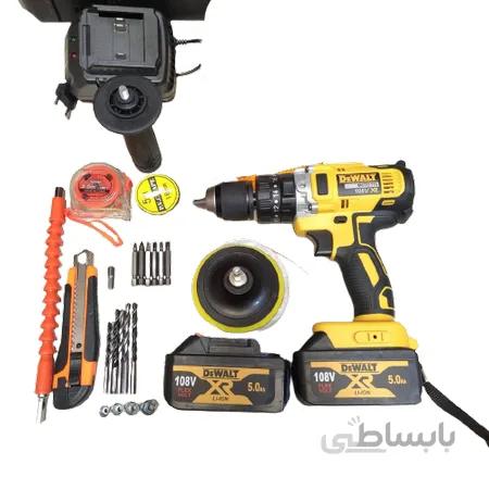 دریل شارژی مارک دیوالت مدل ۱۰۸