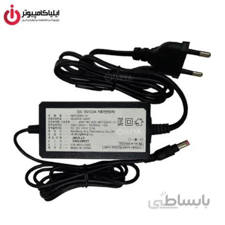 آداپتور مانیتور LG ولتاژ 12 ولت 2 آمپر مدل ANY1220C-U1