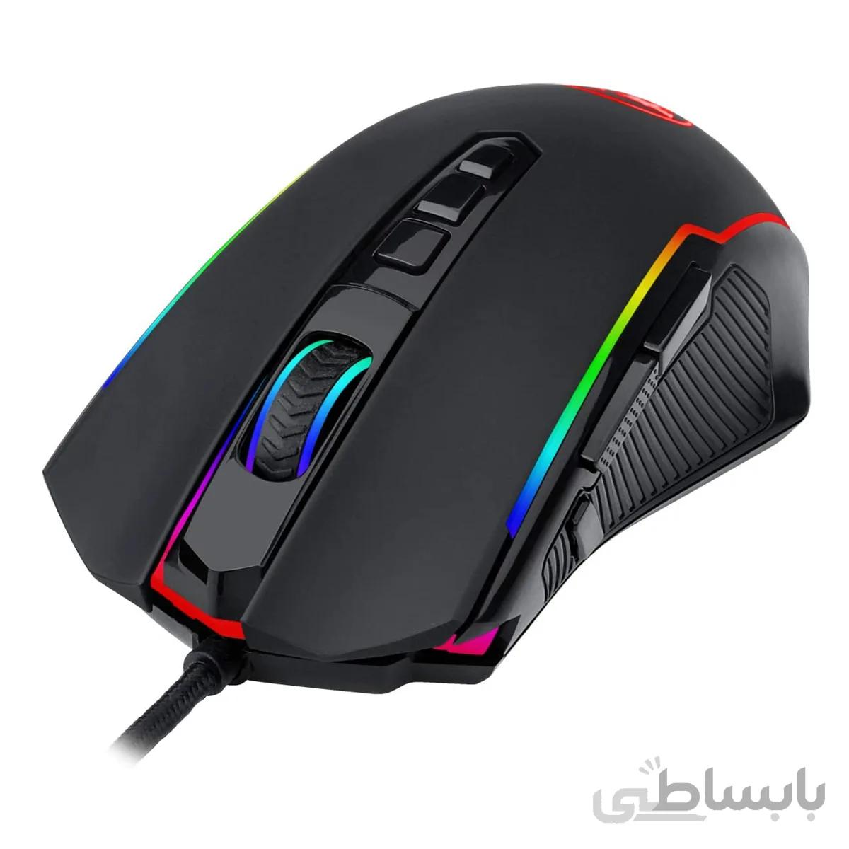 ماوس مخصوص بازی ردراگون مدل M910 ا Redragon M910 Ranger Chroma Gaming Mouse with 16.8 Million RGB Color Backlit Comfortable Grip 9 Programmable Buttons up to 12400 DPI User Adjustable