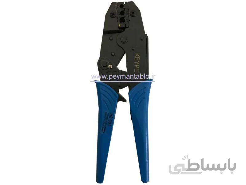 پرس دستی سیم یک و نیم تا شش میلیمتر، سر سیم حلقوی و دو شاخ (U)