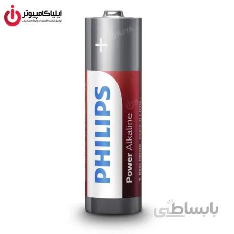 باتری قلمی Alkaline فیلیپس مدل LR06P24P/97 سری Power بسته 24 عددی