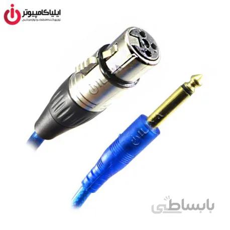کابل تبدیل صدا 6.5 به 6.35 میلی‌متر مخصوص آمپلی فایر