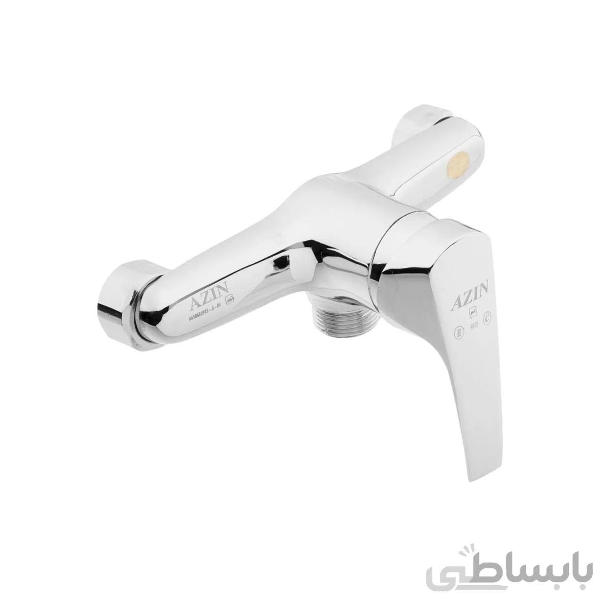 شیر توالت کروم مدل ارین